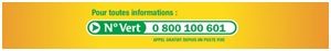 Numéro vert environnement