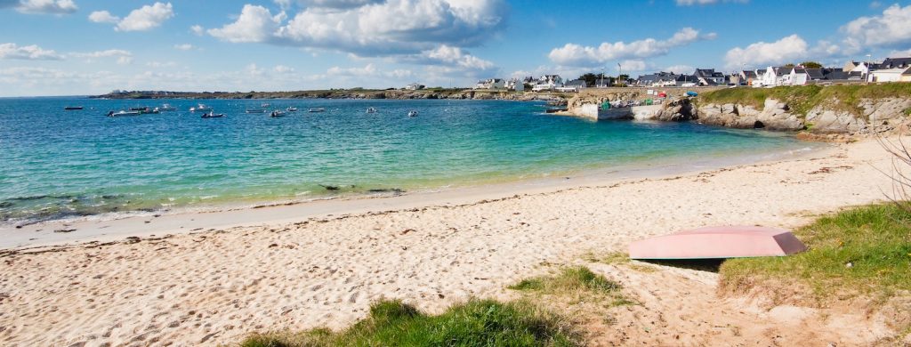 plage kerroch sur la commune de Ploemeur