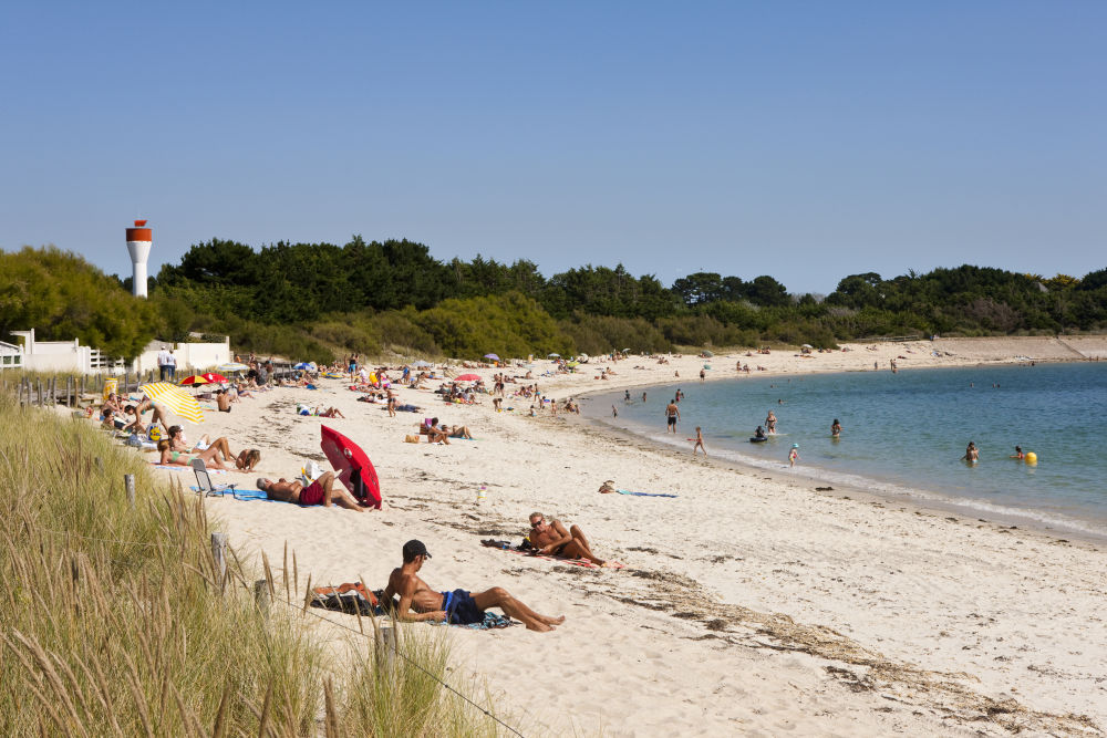 Plage de stole sur la commune de Ploemeur